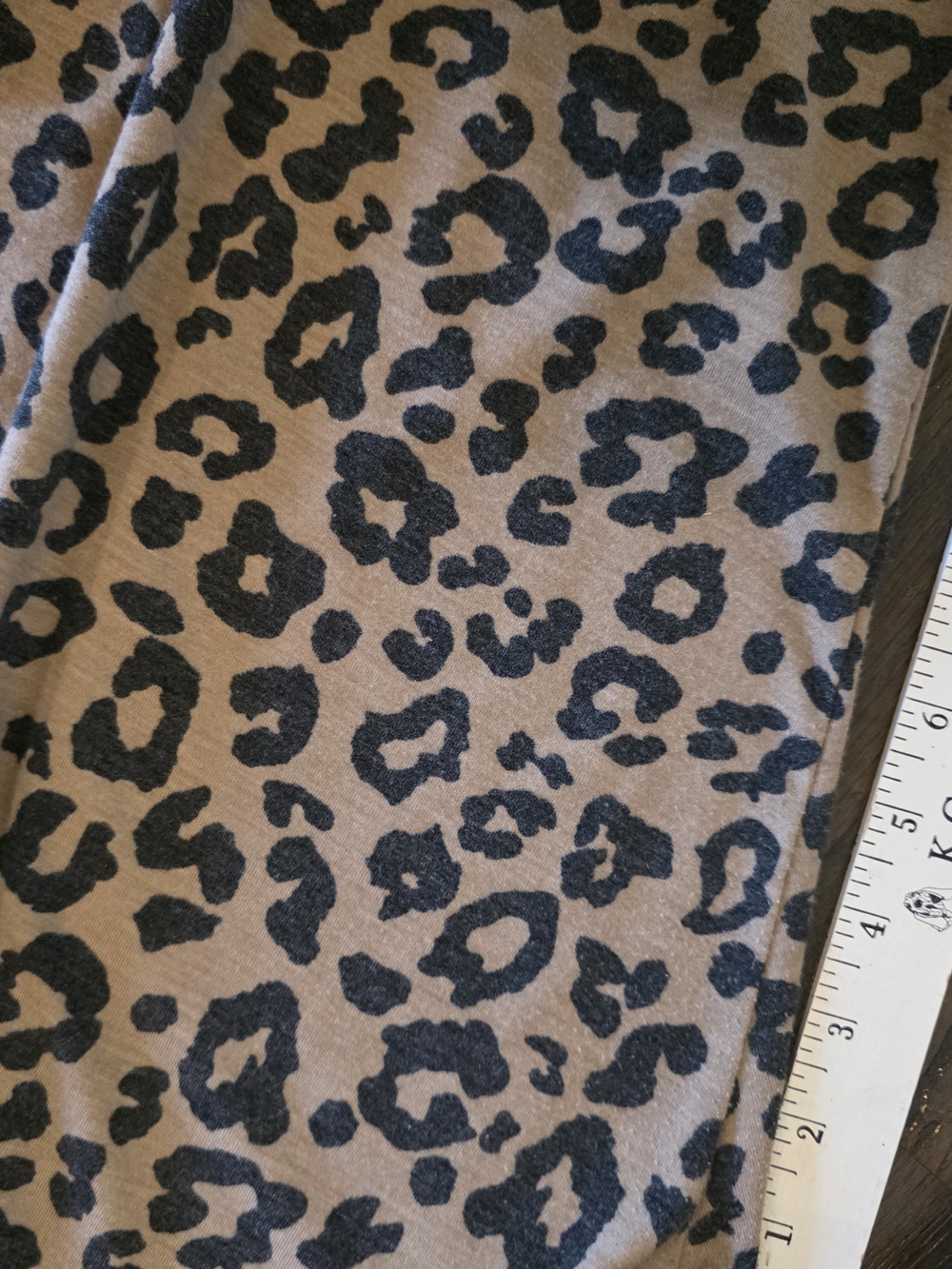 Leopard Print Off-Shoulder Jumpsuit in Tan & Black 1X - Picture 2 of 9